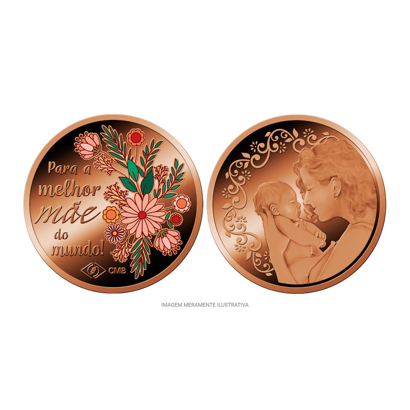 Medalha Comemorativa Dia das Mães